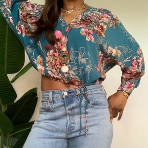 Floral Print Blouse